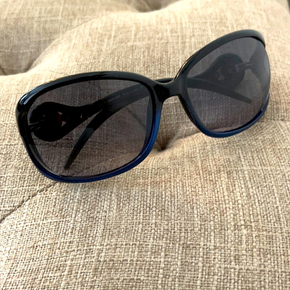 ROBERTO CAVALLI IXIA 576S Blue Black Sunglasses